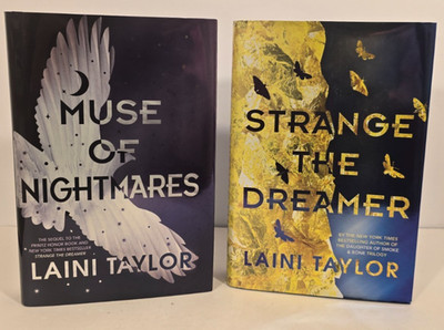 Strange the Dreamer & Muse Of Nightmares by Laini Taylor (Hardback, 1st Edition)