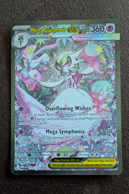 Mega Gardevoir EX 178/132 ME01 Mega Evolution Holo English 360 HP