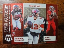 2020 PANINI MOSAIC FLEA FLICKER INSERT BUCS Tom Brady INVEST GOAT HOF  584