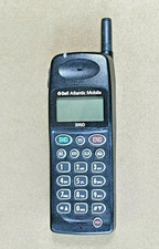 Bell Atlantic Mobile/Verizon, Vintage LG BAM-300D Cellphone, w/Leather Case