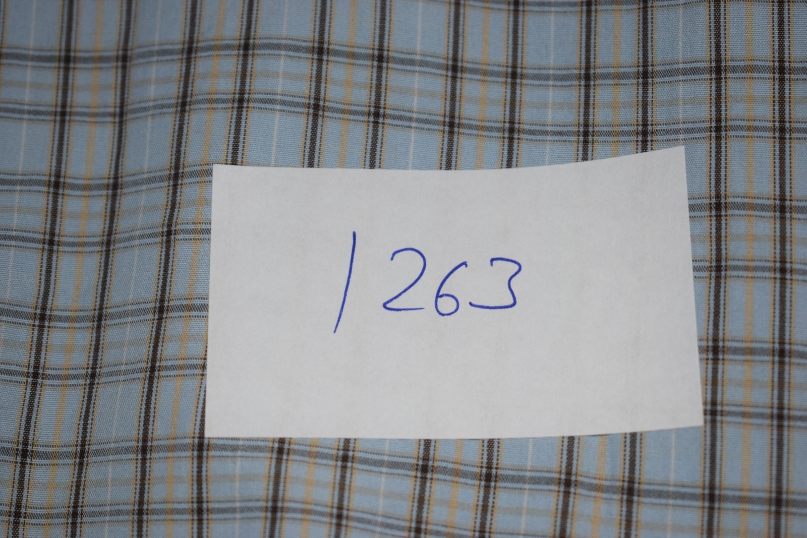Hugo Boss Blue & Brown Plaid Short Sleeve Shirt image 10