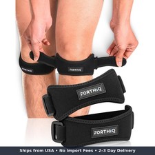 Knee Brace - Patella Band 2-Pack For Knee Support Breathable Adjustable