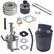 Carburetor Air Filter Adapter Kit for Coleman CT100U CC100X 98cc Predator 79cc