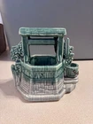 Vintage McCoy Pottery Oh Wishing Well Grant A Wish To Me Planter RARE COLOR, USA