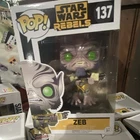 Funko Pop! Star Wars Rebels Zeb Bobble-Head Vinyl Figure #137 Standard
