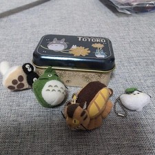 My Neighbor Totoro Keychain Set, Ghibli, Can, Retro