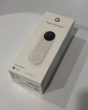 Google Nest Doorbell Wired, 2nd Gen Video Doorbell Security Camera 720p - Snow