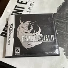 Final Fantasy IV (Nintendo DS, 2008) CASE MANUAL AND INSERTS ONLY