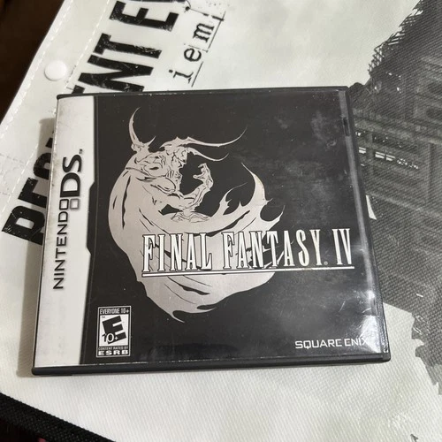 Final Fantasy IV (Nintendo DS, 2008) CASE MANUAL AND INSERTS ONLY