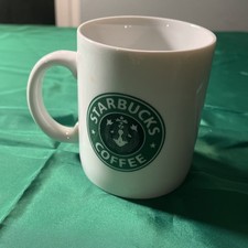Starbucks Coffee Mug Early Split Tail Mermaid Logo BIA Cordon Bleu
