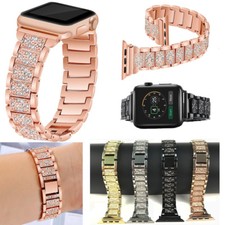 Luxury Bracelet Metal Band Strap for Apple Watch 11 10 9 8 7 6 SE 42/44/45/46mm
