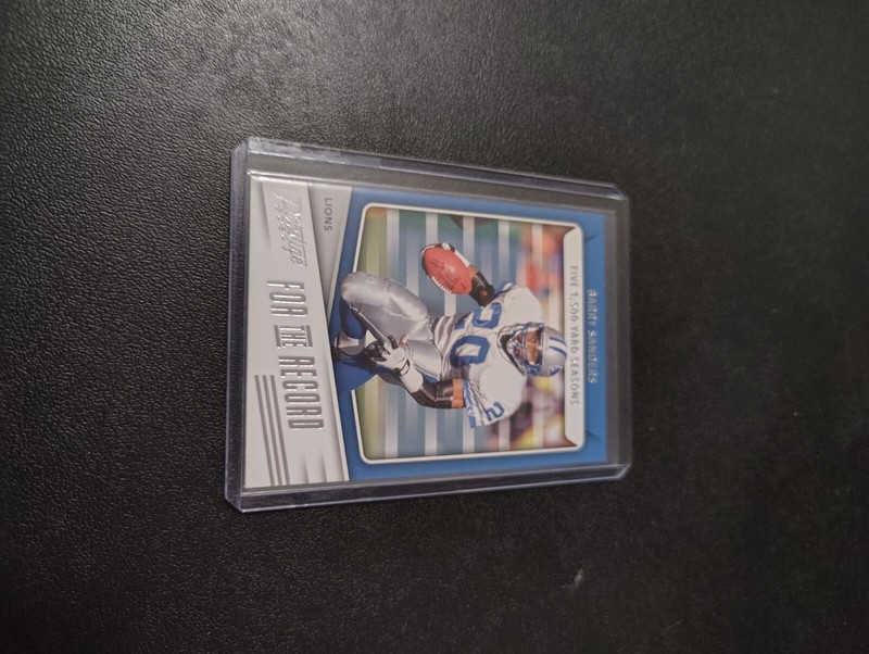 2024 prestige football #FR-BS Barry Sanders: For The Record