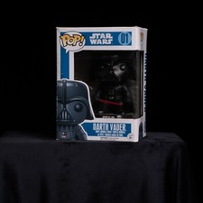 Funko Pop! Star Wars Darth Vader 01 Borde Azul Nunca Abierto Serie 1