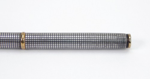 PARKER INSIGNA KUGELSCHREIBER SILBER STERLINGSILBER & GOLDRAND - SEHR GUTER ZUSTAND - Bild 7 von 13