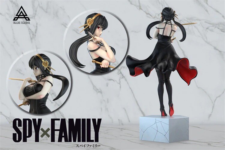 Atlas Studio 1/6 SPY×FAMILY Yor Forger 2.0 Resin Painted Statue In Stock