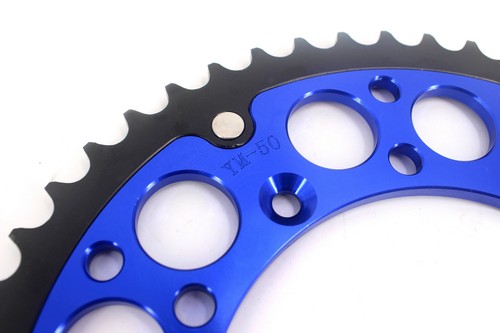 KKE 51T Rear Sprocket For Yamaha YZ125 YZ250 YZ250F YZ450F WR250F WR450F Blue - Picture 9 of 9