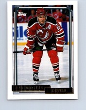 HOCKEY CARDS 1992 TOPPS GOLD NEW JERSEY DEVILS JOHN MacLEAN  NO265 