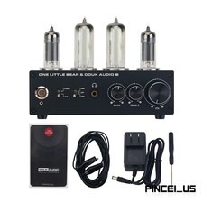 T9 Preamplifier 2x6E2 HiFi Electronic Tube Amplifier MM/MC Turntable Mic Amp pe6