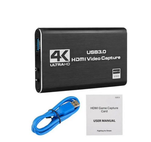 4K 30HZ Game Live Streaming Record Box USB3.0 HDMI Video Capture | For Xbox, PS4 - Afbeelding 3 van 5