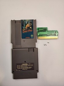 Super Pitfall NES Authentic Cart, Cleaned & Working! Nintendo  CHECK CONDITIONS