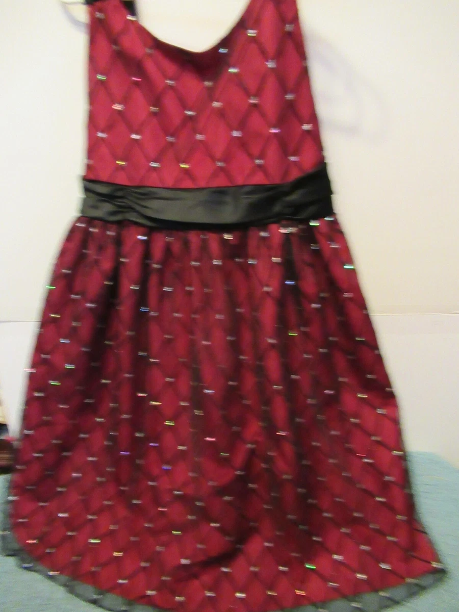 Red dress for hotsell girl size 10