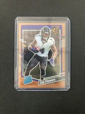2023 Donruss Clearly Rated Rookie Zay Flowers  Bronze /75