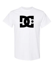 DC SHOES STAR LOGO WHITE SS T SHIRT