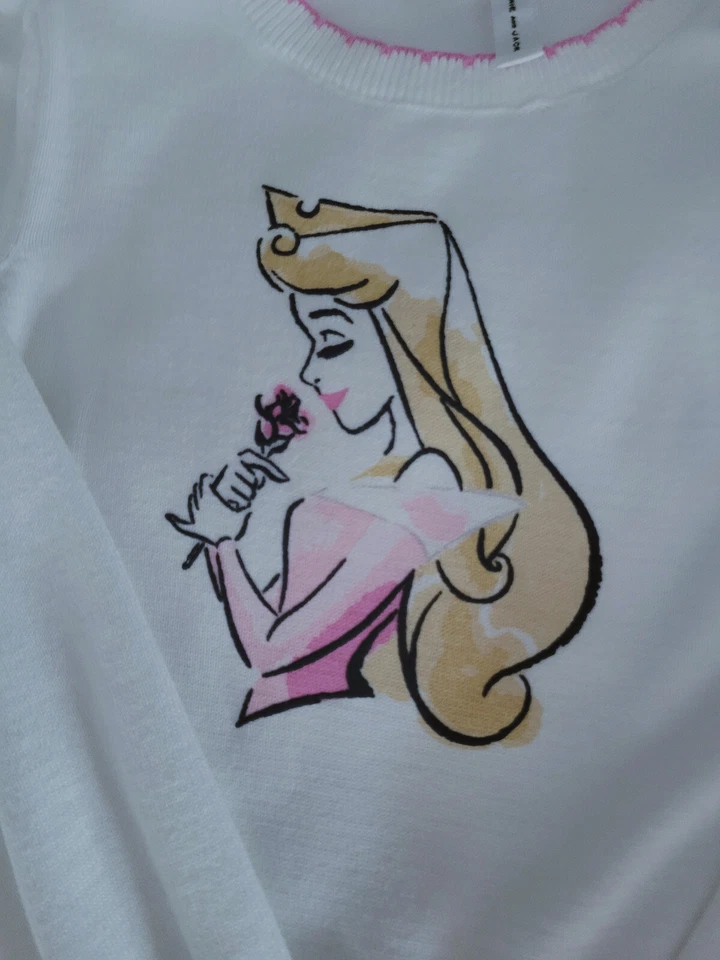 Disney x Janie and Jack Niñas La Bella Durmiente Aurora Juego de 3 Piezas - Talla 8 Foto 3 de 4