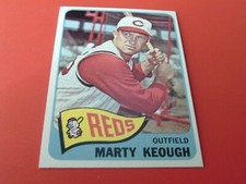 1965  TOPPS # 263   MARTY  KEOUGH   REDS     NEAR  MINT /  MINT  OR  BETTER   !!