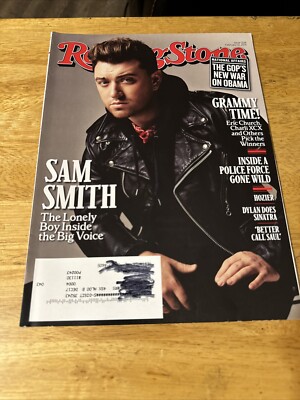 Rolling Stone Magazine February 12, 2015 # 1228 Sam Smith Grammy Time Dylan
