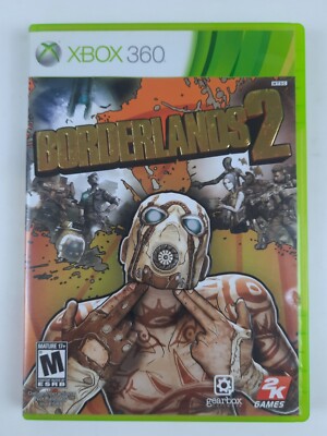 Borderlands 2 (Microsoft Xbox 360, 2012) Untested, Sold As Is