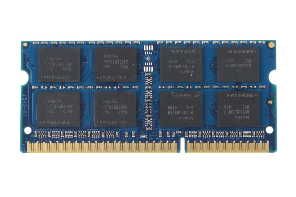 16 GB 4 x 4 GB RAM 2RX8 PC3-10600S DDR3 1333 MHz SODIMM Laptop-Speicher Intel - Bild 4 von 4