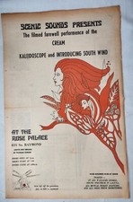 Vintage Ad Cream Eric Clapton Kaleidoscope South Wind LA FREE PRESS 1969