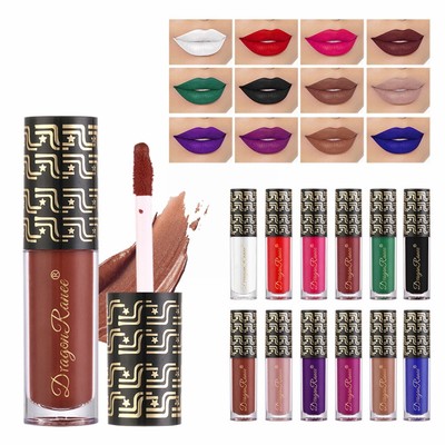 Matte Matte Purple Blue Green Black Ryujin European And American Lipstick