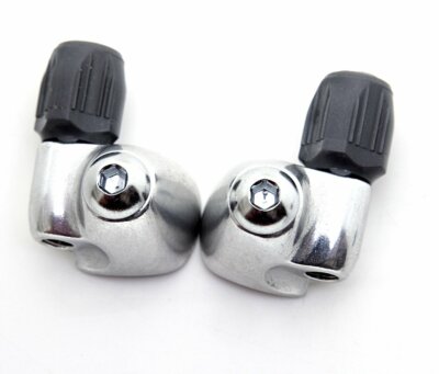 Genuine Shimano SM-CS50 Downtube Cable Stop & Adjuster - For Steel Frame Road Bikes | Y67B91000 6 thumbnail image