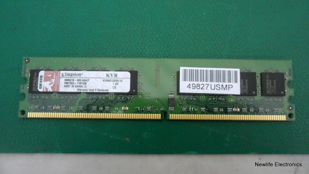 RAM DDR2 4 Go PC2-5300U 667 MHz - Mémoire UDIMM 240 Broches Pour Intel - Neuf Ouvert