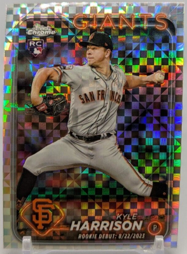 ⚾2024 Topps Chrome Update Series - X-Fractor #USC157 Kyle Harrison (RC)⚾