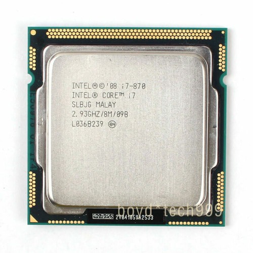 Intel Core i7 i7-860 i7-860S i7-870 i7-875K i7-880 LGA 1156/H CPU Processor - Picture 3 of 6