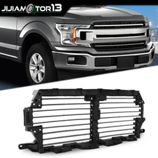 Fit For 18-20 Ford F-150 Upper Radiator Grille Grill Air Shutter w/o Motor