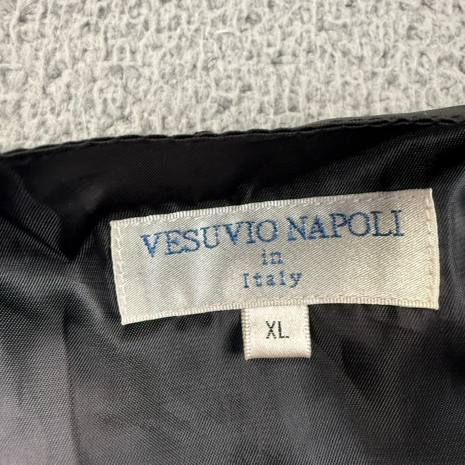 Vesuvio 那不勒斯意大利背心男式 XL 佩斯利正式舞会 5-纽扣无袖 — 第 4/4 张图片