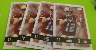 (4) 2008 MATT RYAN Sage Hit ROOKIE Cards #12 MINT RC Indianapolis Colts 