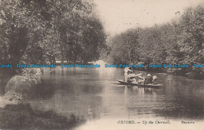 R166850 Oxford. Up the Cherwell. Oxford Serie. Nr 2028. 1921