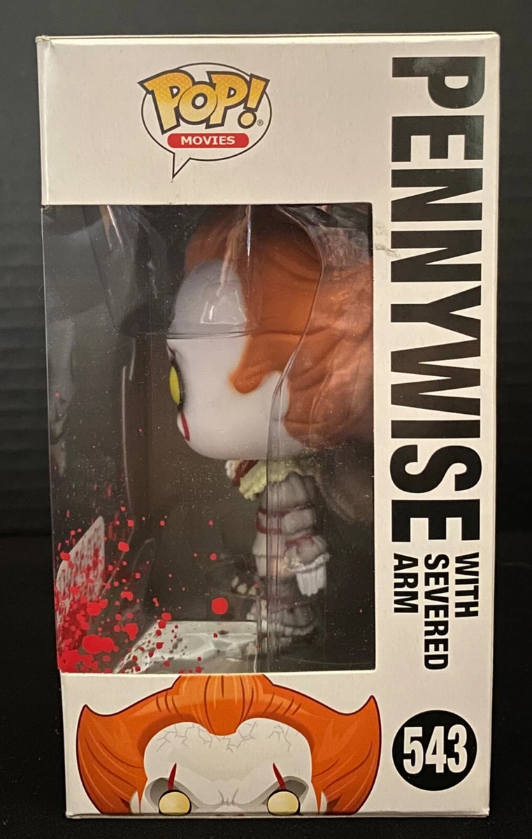 Funko Pop PENNYWISE w Arm 543 IT Vinyl Figure VAULTED NIB Amazon