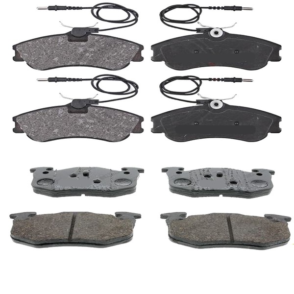 Set BeläGe Schuhe BremsbeläGe Vorne Und Hinten FüR Citroen Xsara-image