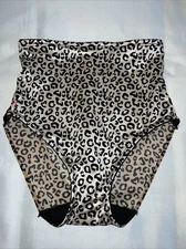 RUBY RIBBON Cheetah Print SZ Small Shaping Brief RN 137377