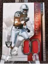 Jerry Rice🐐 2004 Upper Deck Game Patch Numbers 49ers One In/ 1:1500 PACKS) RARE