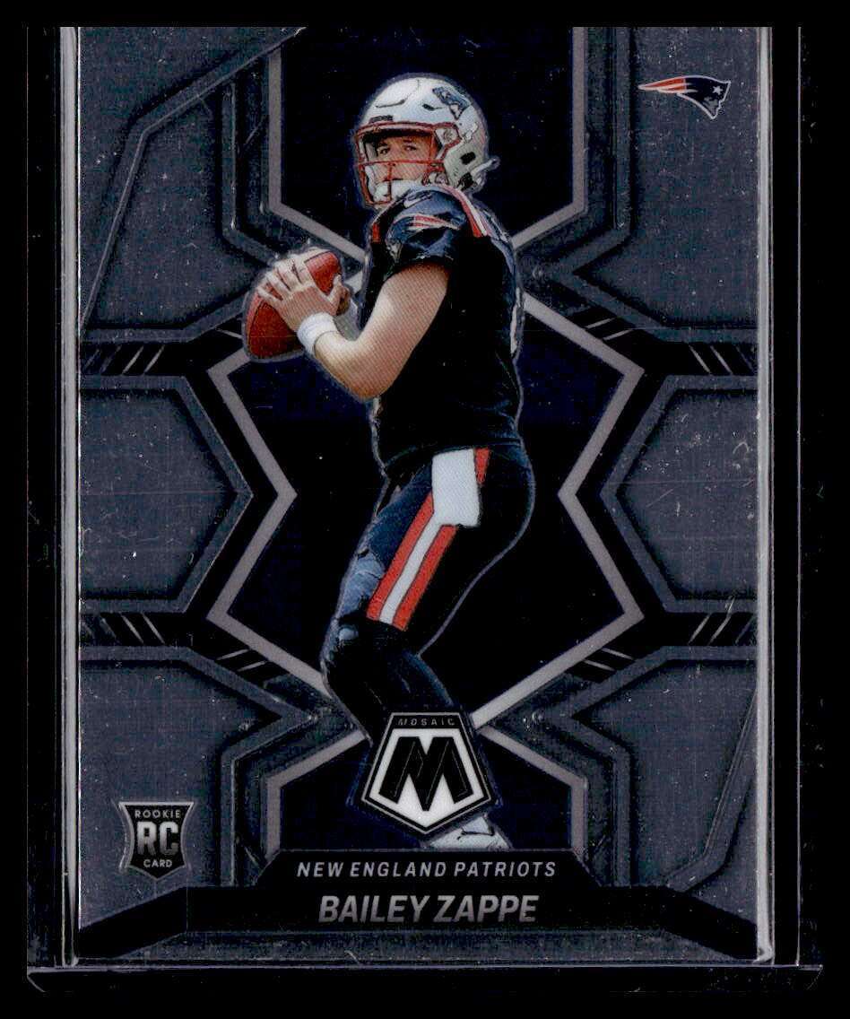 Bailey Zappe 2022 Panini Mosaic  #321