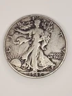 50c SHARP - 1942-S Walking Liberty 90% Silver US Half Dollar