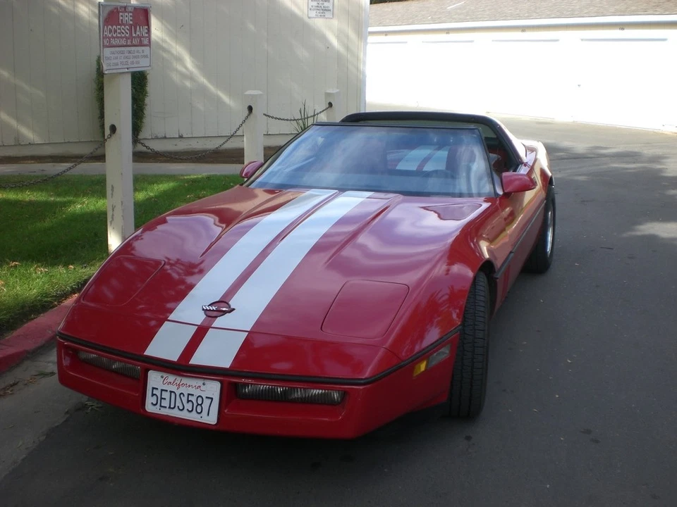 Наклейка виниловая графическая гоночные полоски Chevrolet CORVETTE Chevy DUEL 36 футов - Изображение 2 из 4