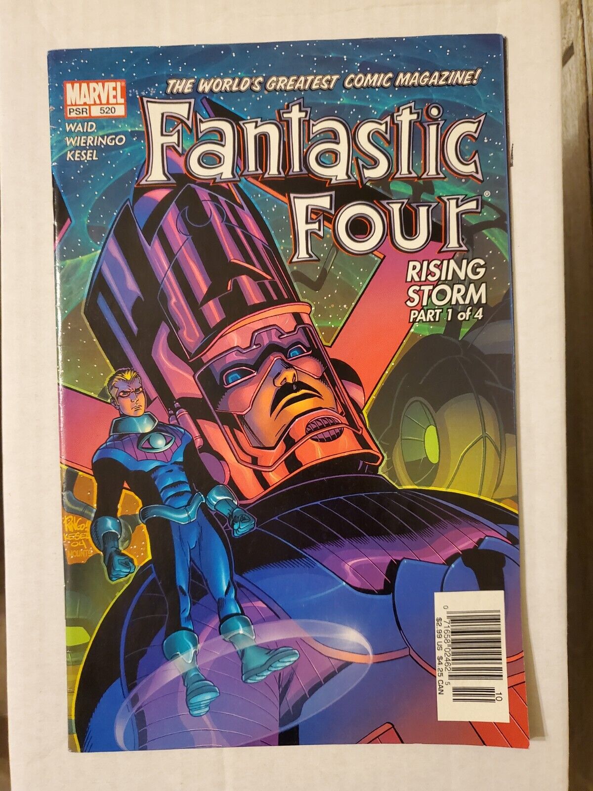 Fantastic Four #520 Rare Newsstand Low Print Run Galactus Cover. Only 1 On Ebay 